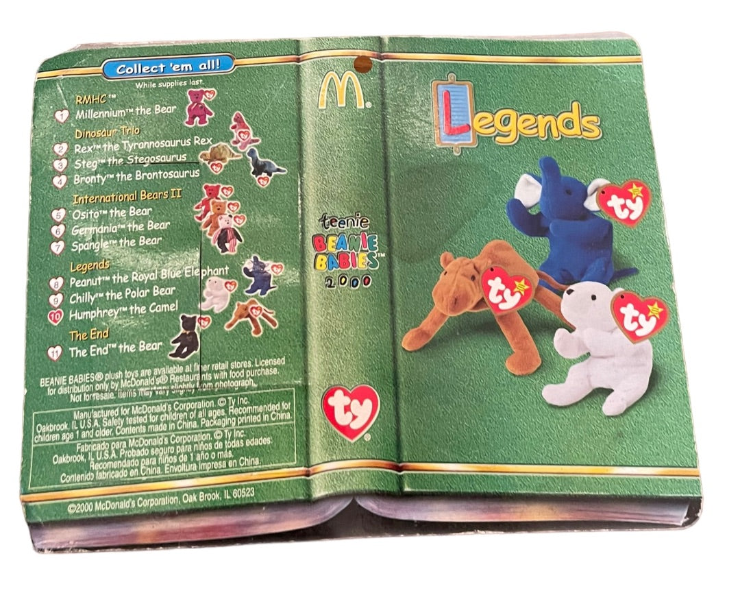 Humphrey the Camel Ty Teenie Beanie Baby Legends McDonald's 1994