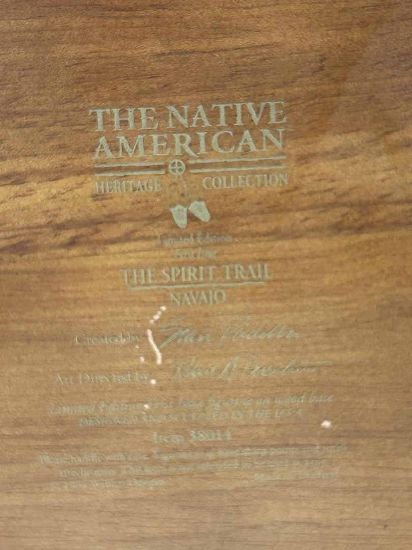 The Native American Heritage Collection 1994 The Spirit Trail Navajo 38014 Stan Padilla