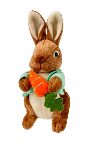 Stuffins 7.5"h Peter Cottontail Rabbit Plush Stuffed Bunny Carrot