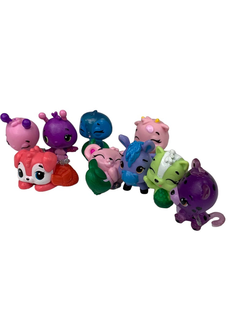 Hatchimals CollEGGtibles Lot Of 9 Animal Miniature Figures 1"