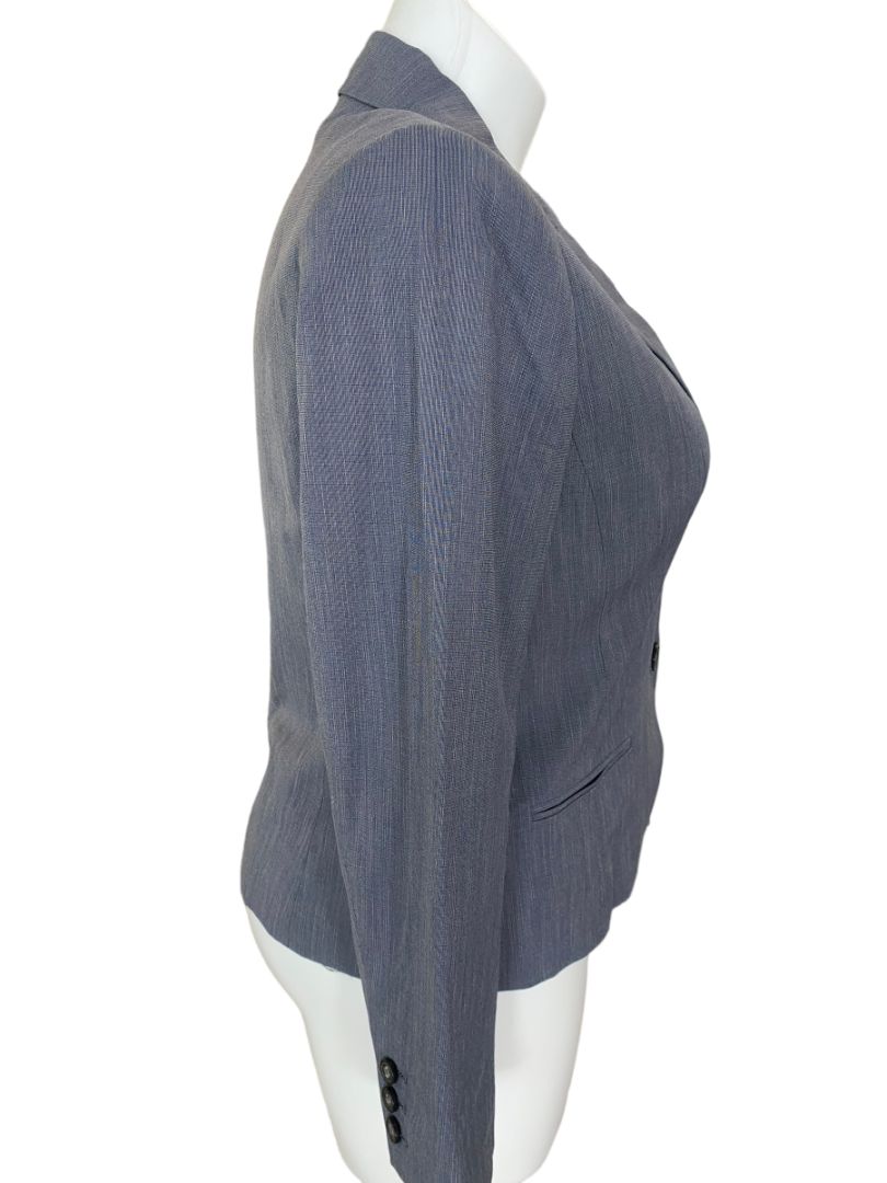 NWT 12P Kate Hill Midnight Gray Career Jacket Business MSRP $174