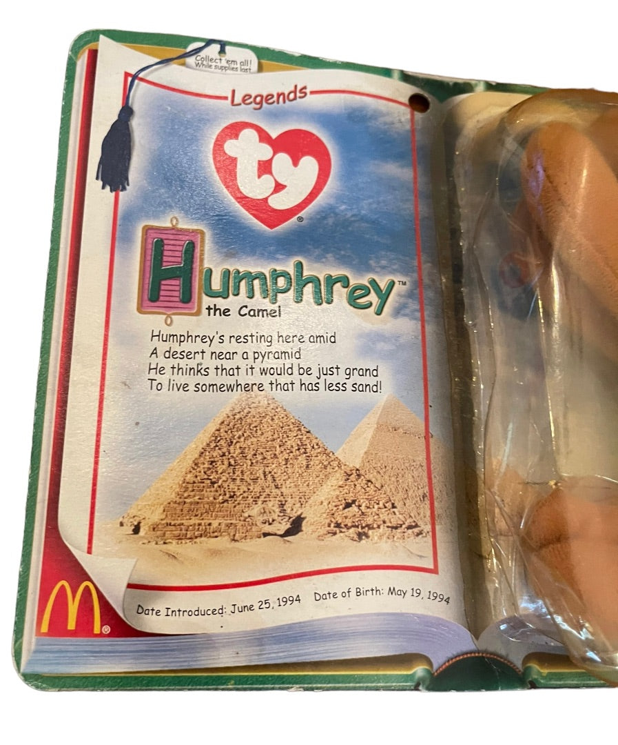 Humphrey the Camel Ty Teenie Beanie Baby Legends McDonald's 1994