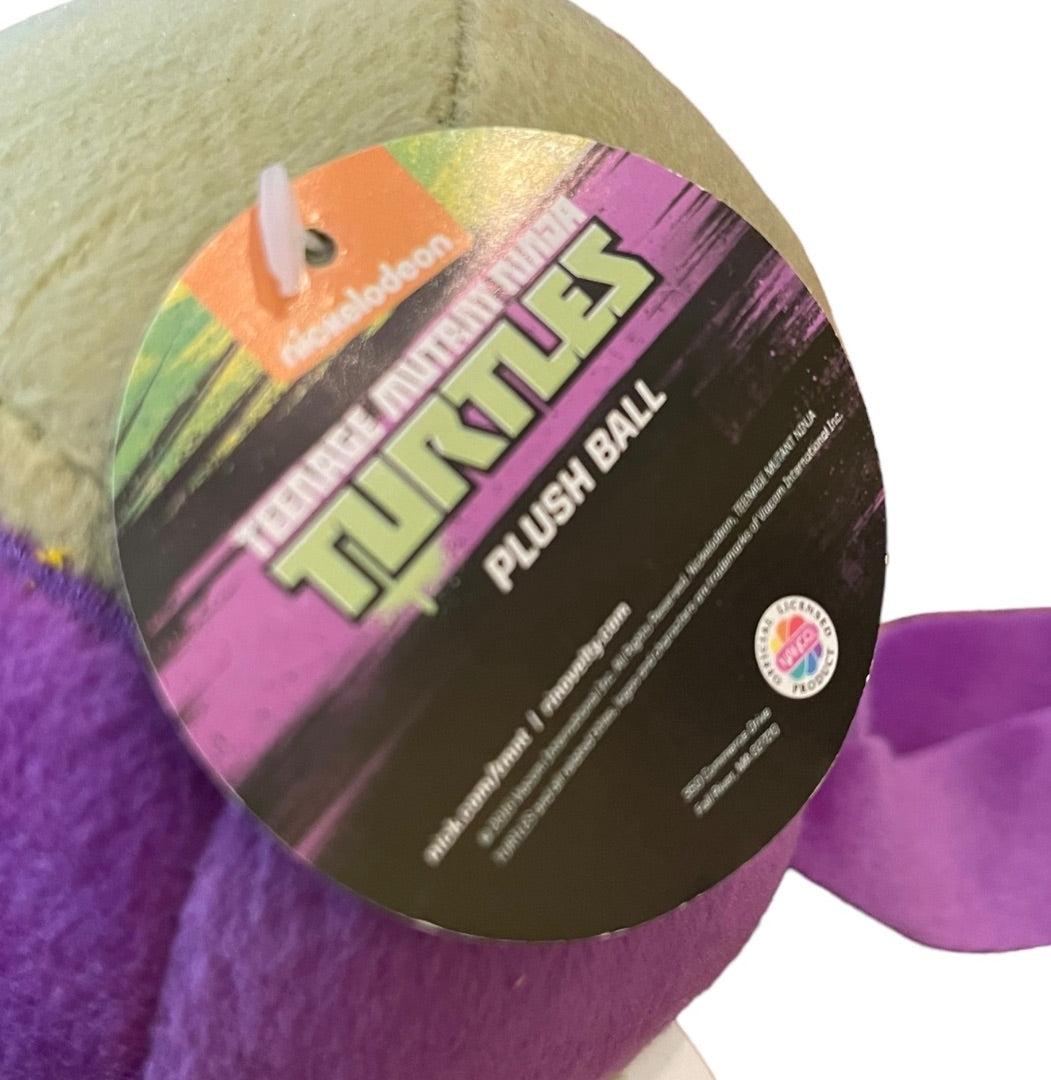 Teenage Mutant Ninja Turtles Donatello 8” Plush Ball Nickelodeon with Tags