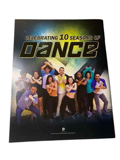 So You Think You Can Dance?  2013 Tour Magazine Program Celebrating 10 Years