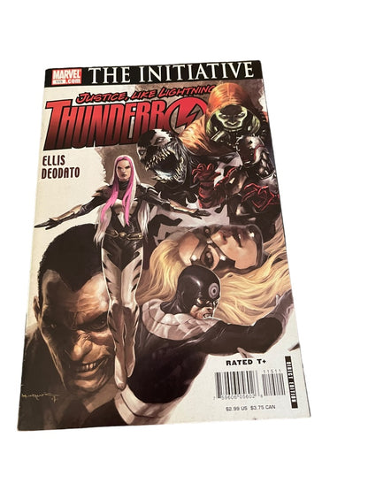 Marvel Thunderbolts #115 Justice Like Lightning The Initiative Ellis Deodate