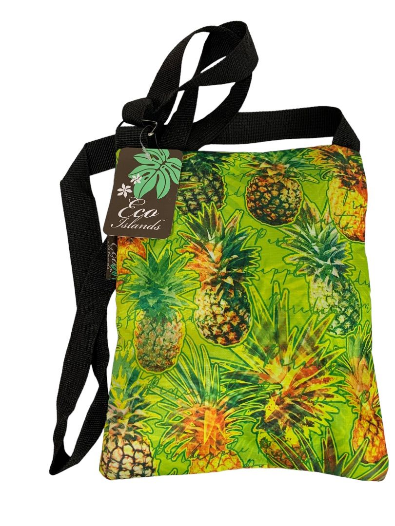 CCo Islands Crossbody Hawaii Pineapple Print New Travel Bag Purse