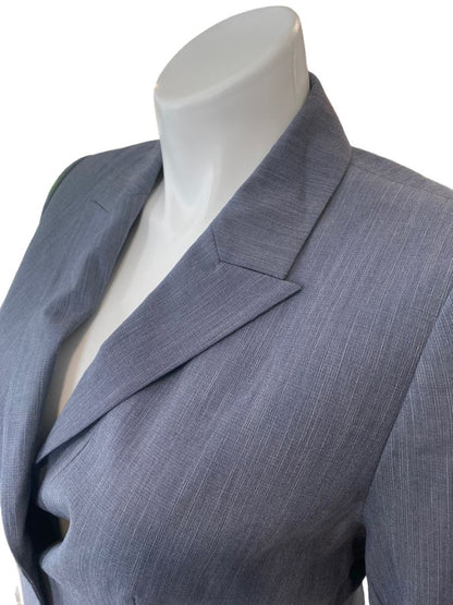 NWT 12P Kate Hill Midnight Gray Career Jacket Business MSRP $174