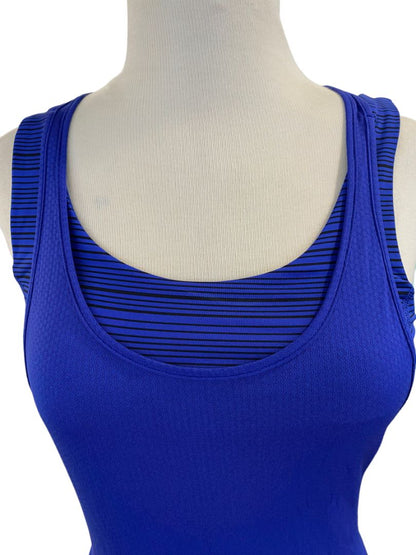 XS Lululemon Built In Bra Tank Top Blue