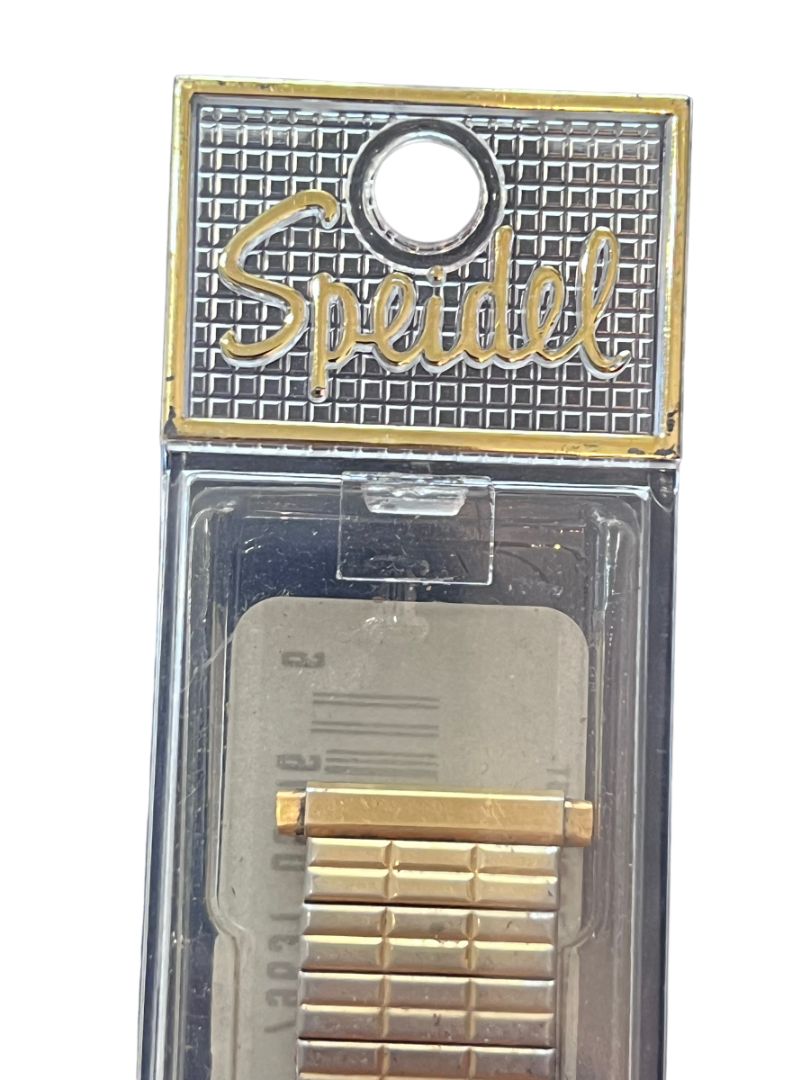 Speidel Expansion 16mm-20mm 2 Tone Stainless Steel Vintage NOS Unused Watch Band