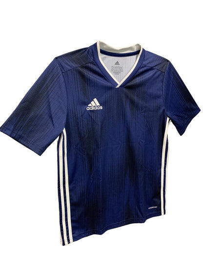 Large Adidas Youth Tiro 19 Jersey Navy Blue DP3180 White Trim