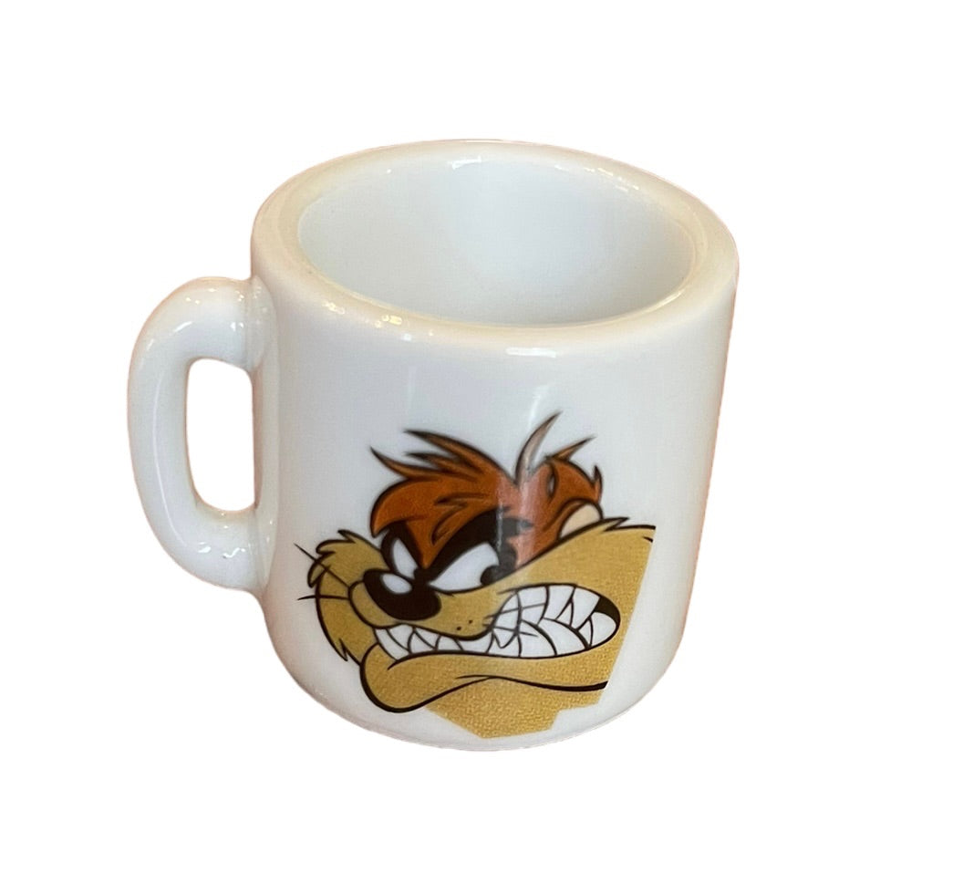 2003 WB Warners Brothers Looney Tunes Mini Cup 1.25" Taz