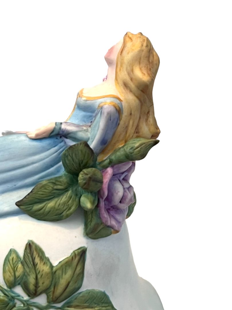 Sleeping Beauty Disney Bell Figurine Trina Hyman Franklin Porcelain Studios 1984