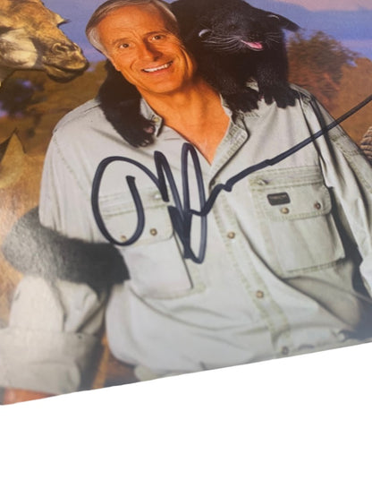 Jack Hanna Autograph Signed 5" x 7" Postcard Photo Columbus Zoo