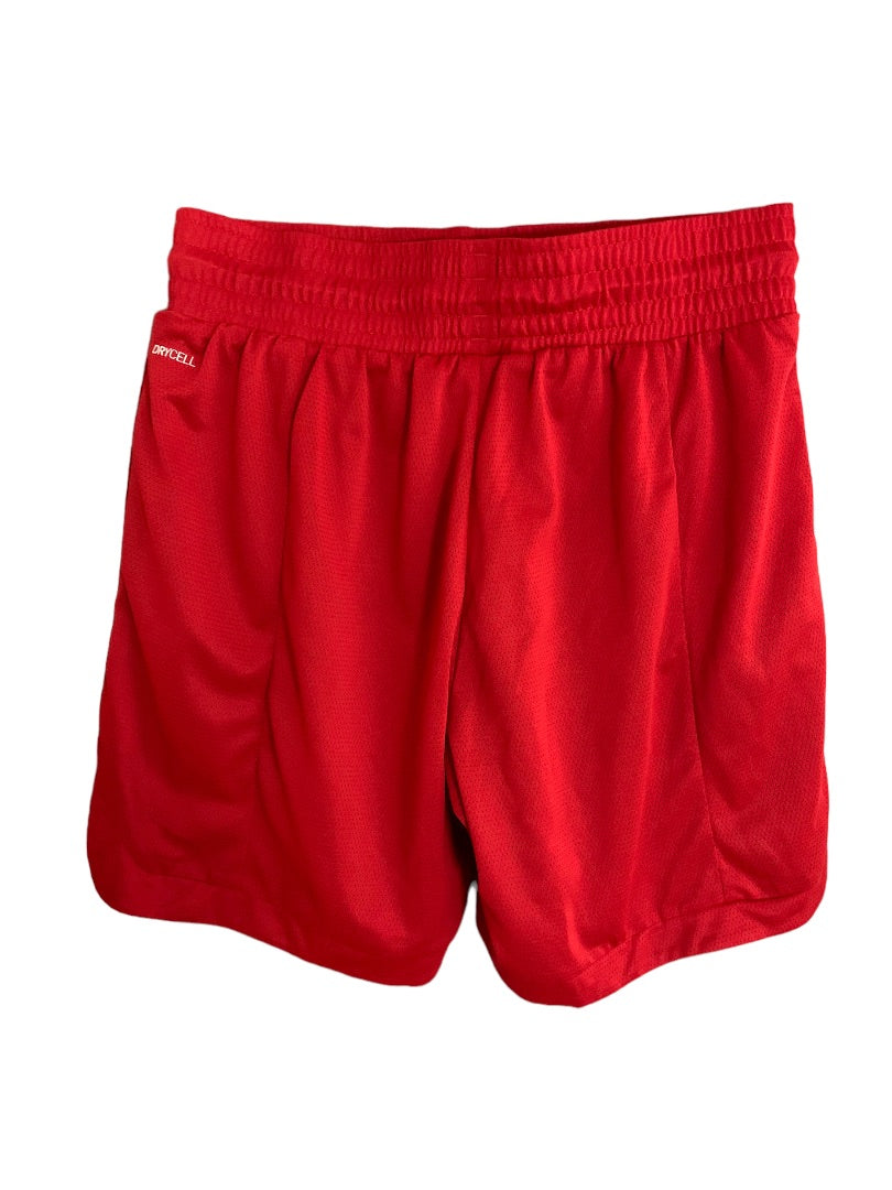 XS Puma Red Women's Foundation Shorts Basketball New 539945