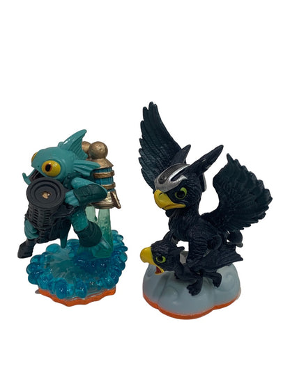 Activision Skylanders Figures Ninjini Sonic Boom Gill Grunt Sonic Boom Fizz