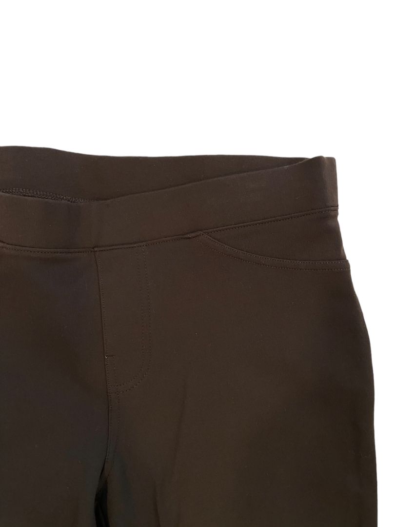 Medium Hue Dark Brown Soft Leggings No Pockets