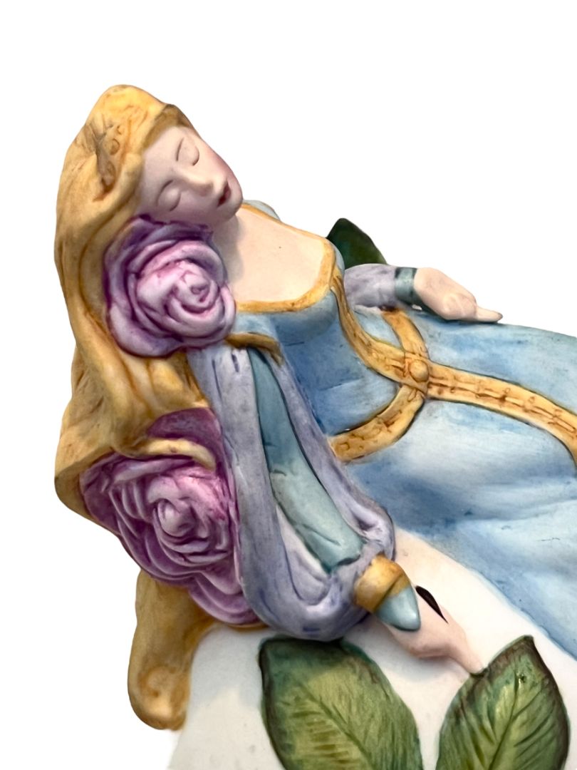 Sleeping Beauty Disney Bell Figurine Trina Hyman Franklin Porcelain Studios 1984