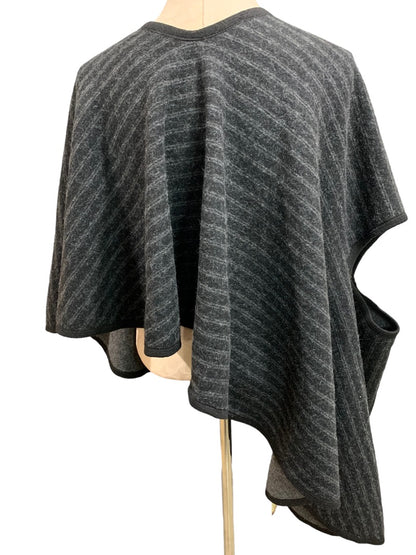 One Size Life is Beautiful Women's Sweater Poncho New Arm Hole