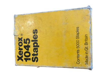 Xerox 1045 Staples Made in Gt. Britain Open Box 5000 Staples