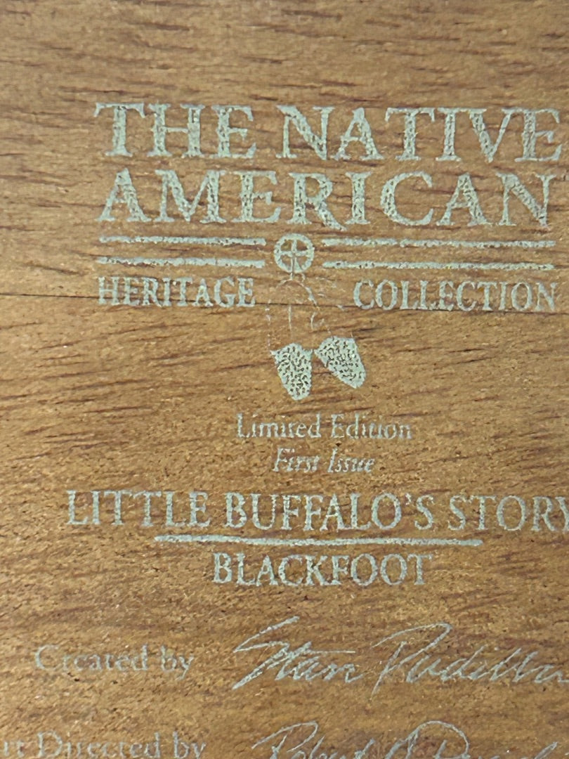 Native American Heritage Collection Little Buffalo's Story Blackfoot Stan Padilla 38011