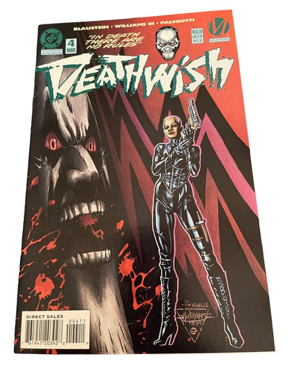 Deathwish #4 DC 1995 Blaustein Williams Palmiotti Comic