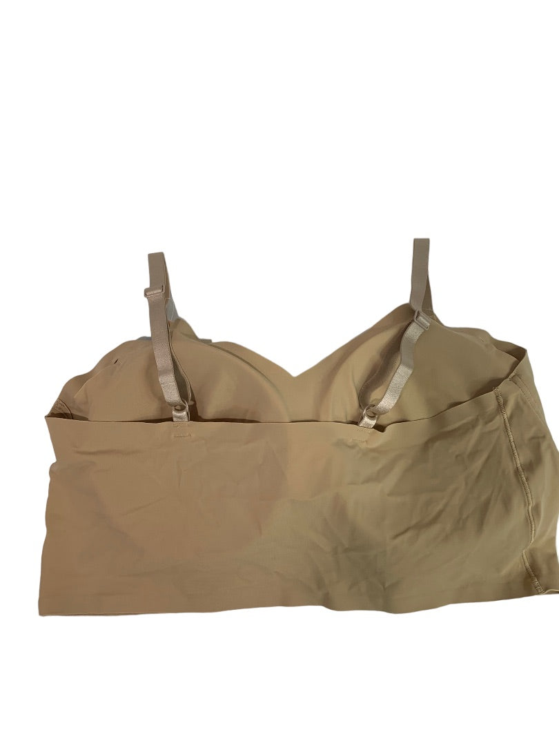 XL The True Body Triangle Convertible Strap Bralette New Nude