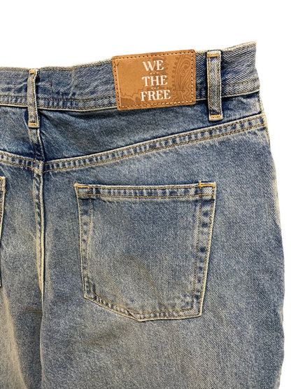 Size 29 We The Free People Women's New Aged to Perfection Distressed Jeans Buttonfly