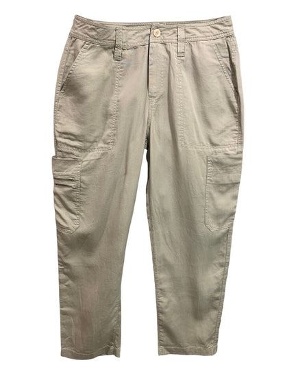 Small TAGS Soft Lightweight Cargo Pants Women's New Tan Tencell