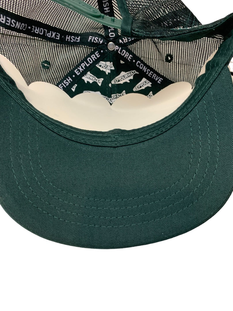 Adult Adjustable Snapback Ball Cap Hat RepYourWater East Lansing MI New