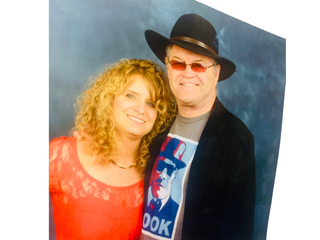 Mickey Dolenz with Fan Photo 8 x 10 Glossy Promotional Woman