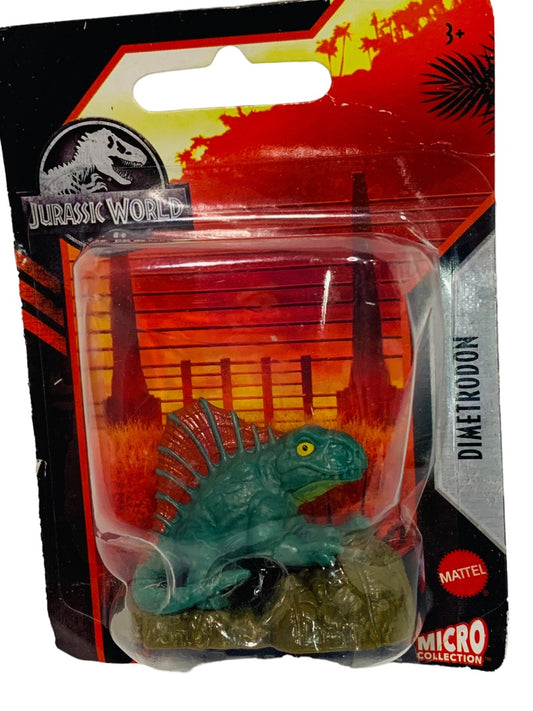 Jurassic World Dimetrodon (2020) Mattel Micro Collection Mini Figure Cake Topper