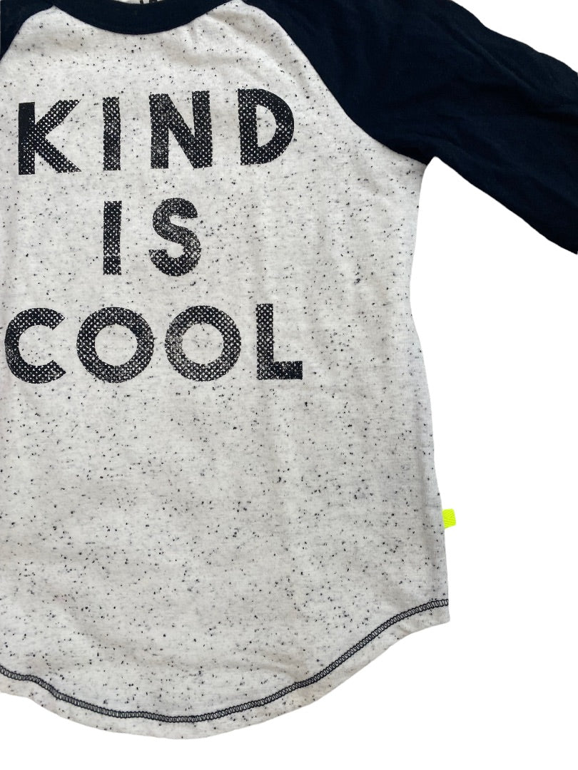 Small Kids Kind is Cool Raglan Long Sleeve T-Shirt