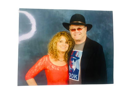 Mickey Dolenz with Fan Photo 8 x 10 Glossy Promotional Woman