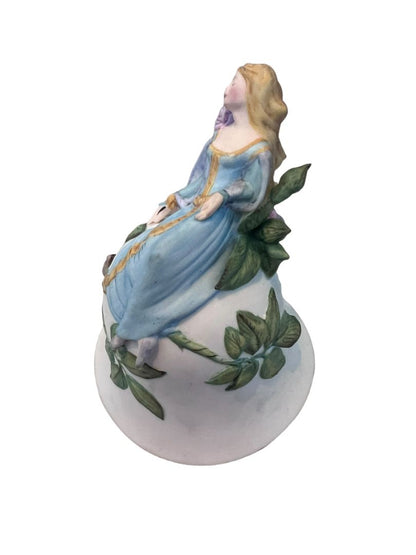 Sleeping Beauty Disney Bell Figurine Trina Hyman Franklin Porcelain Studios 1984