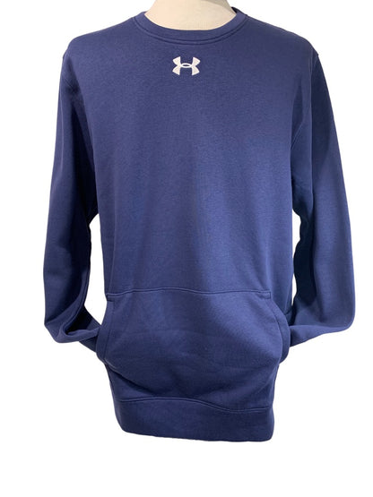 XL Under Armour Men's New Hustle Fleece Crew Sweatshirt 1302159 Loose Fit