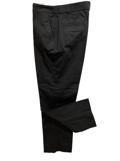 Size 10 Briggs New York Women's Black Chino Style Pants Stretch Cottton