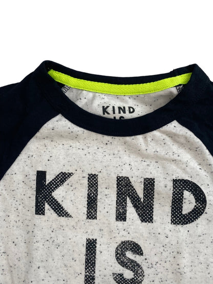 Small Kids Kind is Cool Raglan Long Sleeve T-Shirt