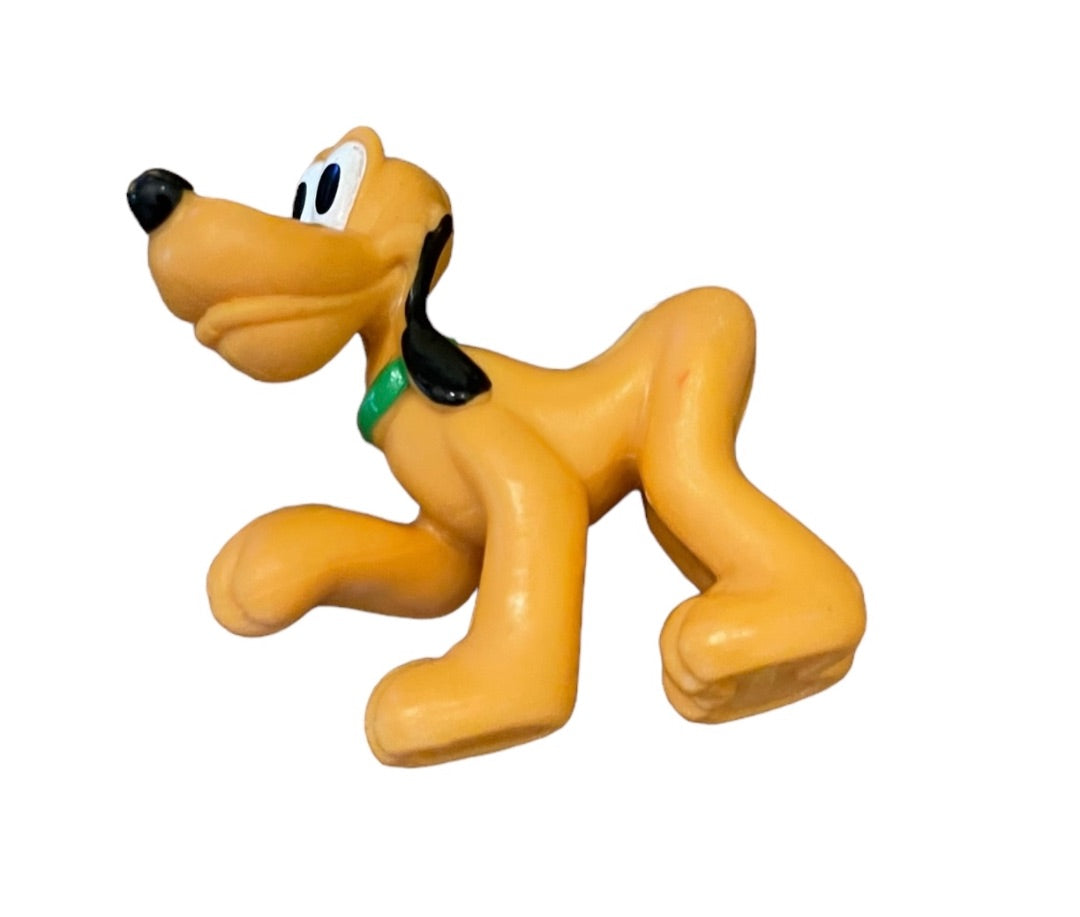 Disney Pluto 2" Figure One Paw Up Vinyl Figurine