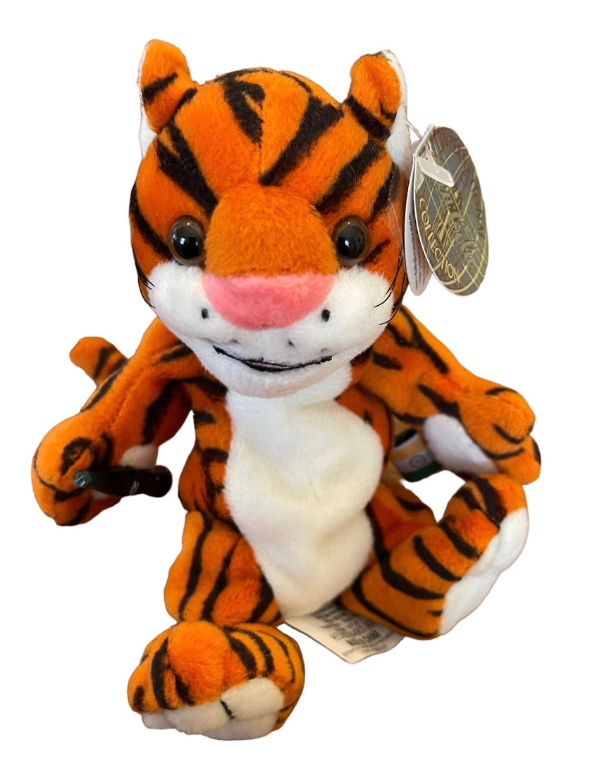 Coca Cola International Collection Curry the Tiger India 7" Plush 1998 Beanie