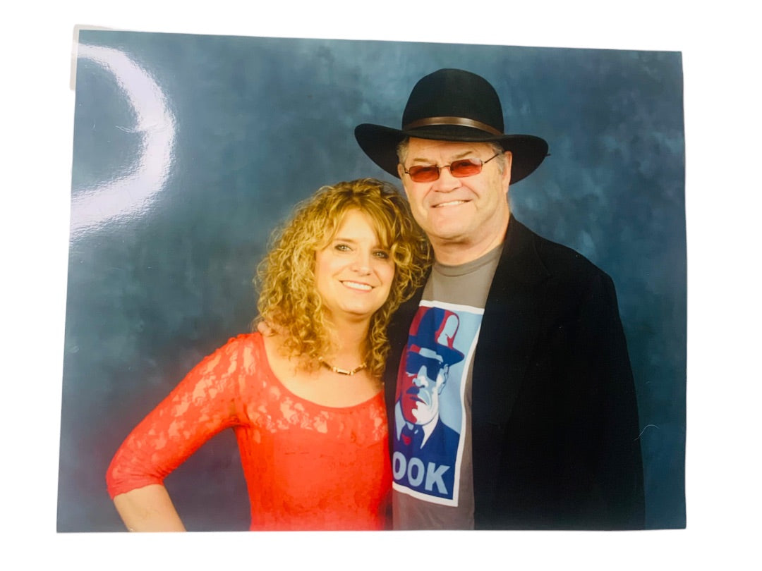 Mickey Dolenz with Fan Photo 8 x 10 Glossy Promotional Woman