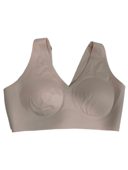 Medium Vanity Fair New Sleek Smooth Wireless Pullover Bra Beige 72037