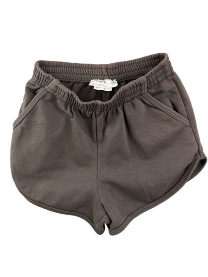 XS Urban Renewal Women's Charcoal Gray Pull On Sweat Shorts Pockets