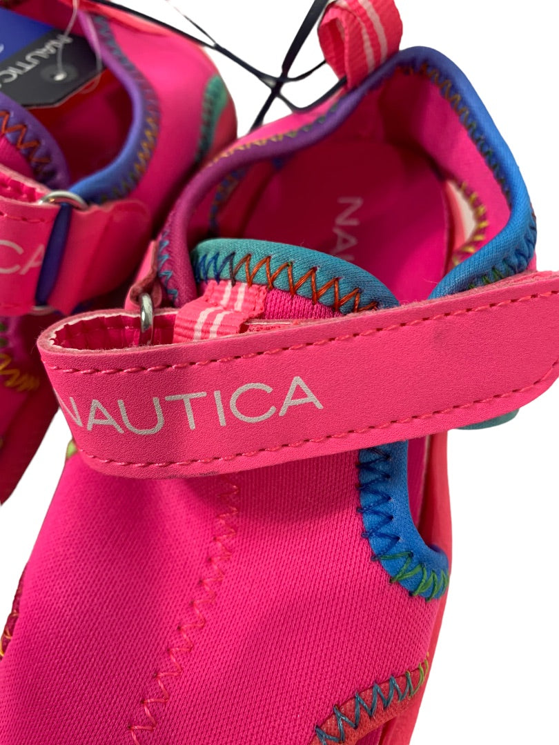 8 Nautica Little Kids Pink Water Shoes Sport Sandals Kettle Gulf