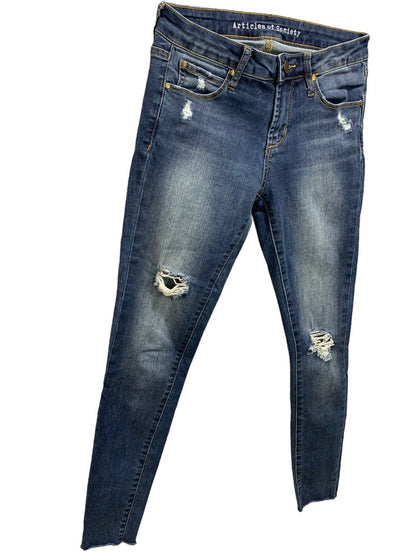 25 Articles of Society Women's Distressed Skinny Jeans Stretch Denim 5350PL