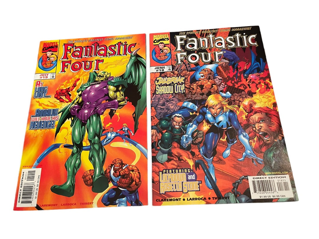 Marvel Fantastic Four #18 & #19  Jailbreak in Shadow City & Annihilus Will Have His Revenge