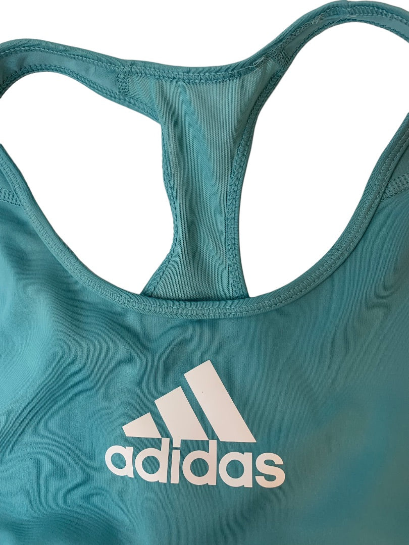 Medium Adidas Don't Stop Alphaskin New Sports Bra Mint Green Medium Support GU7050