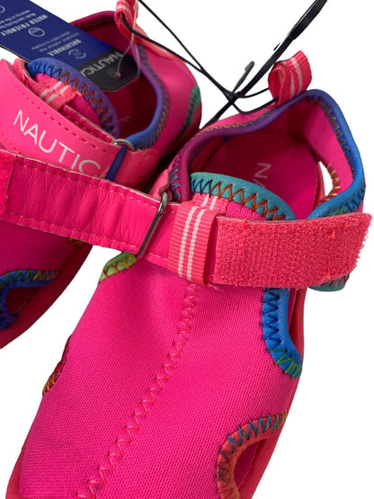 8 Nautica Little Kids Pink Water Shoes Sport Sandals Kettle Gulf