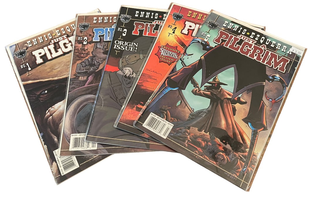 Black Bull Just A Pilgrim Lot of 5 #1-5 Ennis Ezquerra