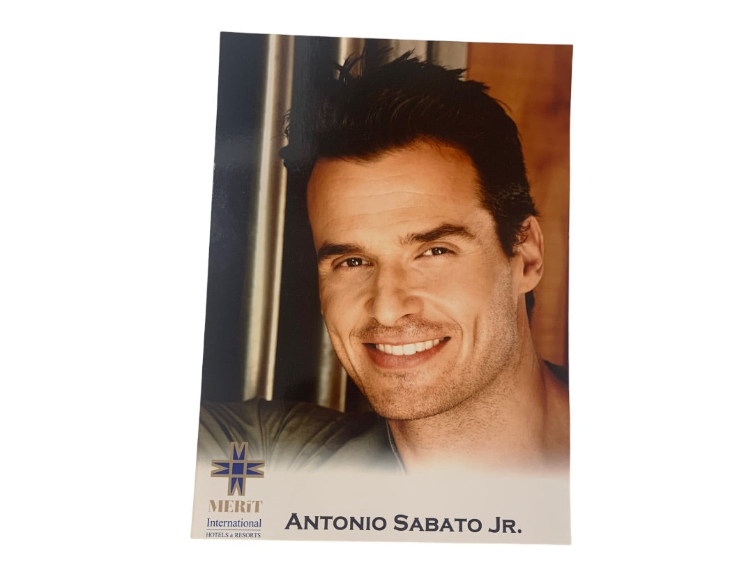 Antonio Sabato Jr. Promotional Photo for Merit International Hotels Glossy 6x8.5