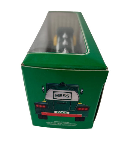 2000 Miniature Hess First Truck New in Box Collectible on Display Stand